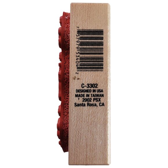 Baby Themed Rubber Stamp With Handprints By PSX - Picture 4 of 5